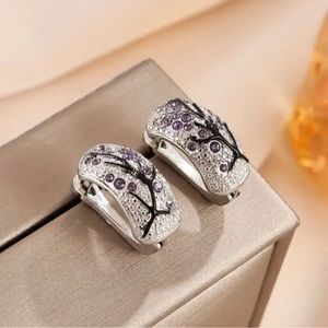 Unique Plum Blossom Earrings